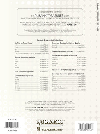 Rubank Treasures for Flute