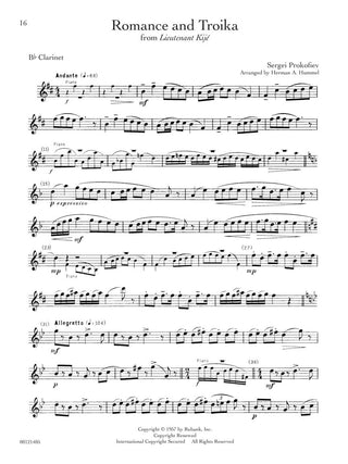 Rubank Treasures pour Clarinette