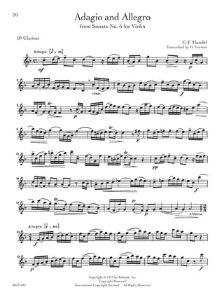 Rubank Treasures pour Clarinette