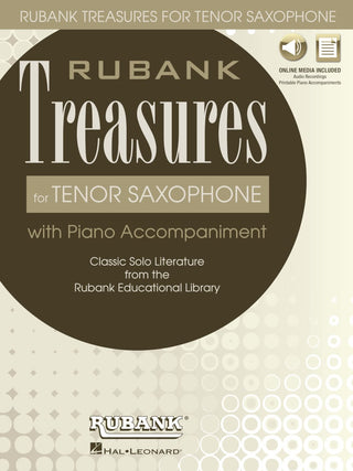 Rubank Treasures pour Saxophone Ténor