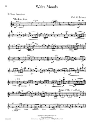 Rubank Treasures pour Saxophone Ténor