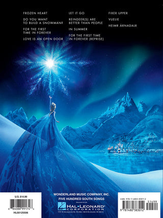 Frozen (Music from the Motion Picture Soundtrack) (Easy Piano)