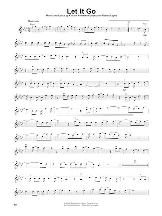 La Reine des Neiges, Violon Play-Along Vol. 48