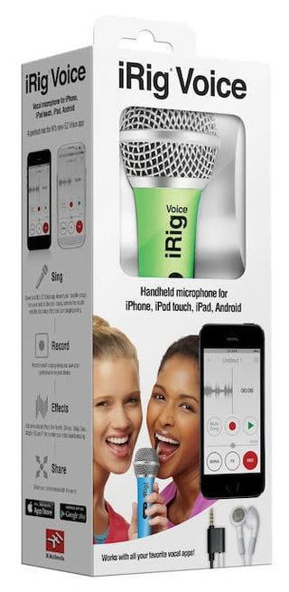 iRig Voice - Smartphone/Tablet Mic Green