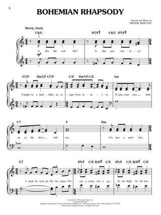 Queen  Easy Piano Collection