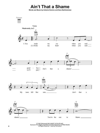Recueil de chansons de ukulélé à 3 accords