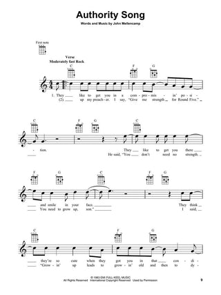 Recueil de chansons de ukulélé à 3 accords