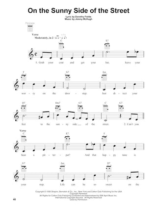 Standards de jazz pour ukulélé (avec en prime une leçon de trompette à bouche !)