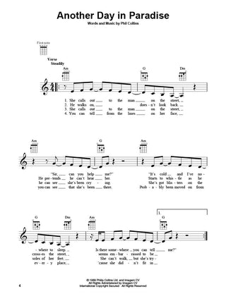 Recueil de chansons de ukulélé à 5 accords