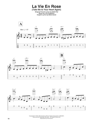 Gypsy Jazz, Ukulele Play-Along Vol. 39