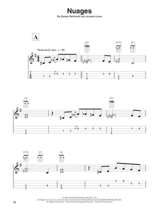 Gypsy Jazz, Ukulele Play-Along Vol. 39