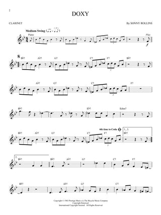 Classiques du jazz, Clarinette