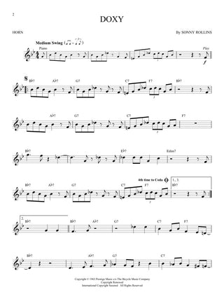 Classiques du jazz, Cor français