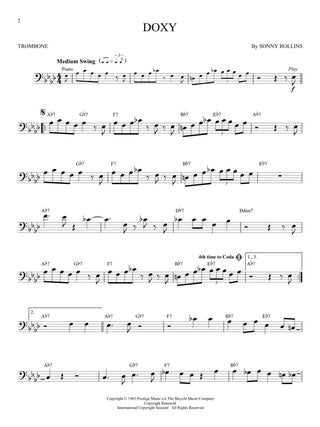 Classiques du jazz, Trombone