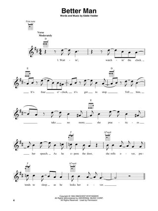 Rock Hits for Ukulele