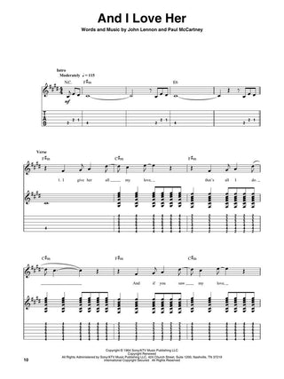 The Beatles, Deluxe Guitar Play-Along Vol. 4