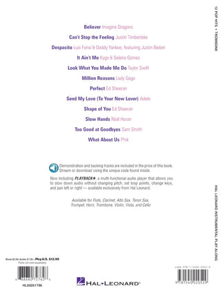 12 Pop Hits, Trombone