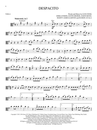 12 Pop Hits, Violon alto