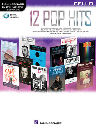 12 Hits Pop, Violoncelle