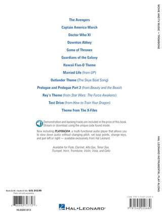 Movie and TV Music, Trombone