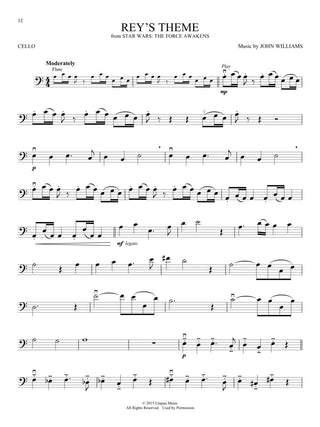 Musique de film et de télévision, Violoncelle