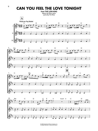 Ensemble de Ukulélés, intermédiaire, FAVORIS DE DISNEY