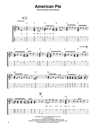 Recueil de Chansons Solo d'Accords de Ukulélé Faciles (20 Favoris Pop de tous les Temps Arrangés pour Ukulélé Solo)