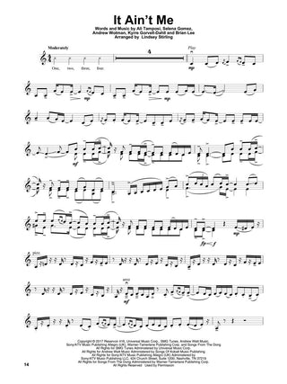 Lindsey Stirling - Top Songs, Violin Play-Along Vol. 79