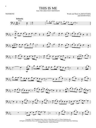 Chansons de A Star Is Born, La La Land, The Greatest Showman, and More Movie Musicals, Trombone