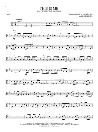 Chansons de A Star Is Born, La La Land, The Greatest Showman, and More Movie Musicals, Violon alto
