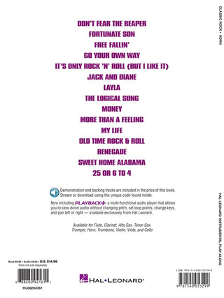 Rock Classique, Cor français