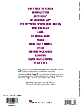 Rock Classique, Trombone