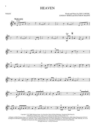 12 Hot Singles, Violin