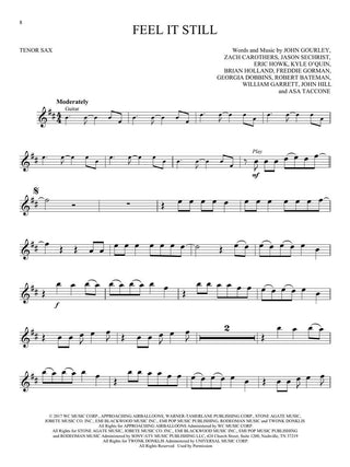 Stadium Rock, Sax ténor