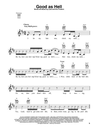 Les hits de 2019-2020 - Ukulélé