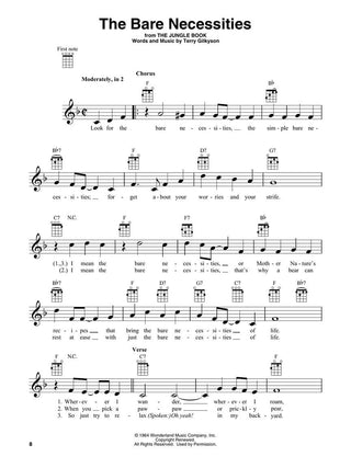 First 50 Disney Songs You Should Play on Ukulele