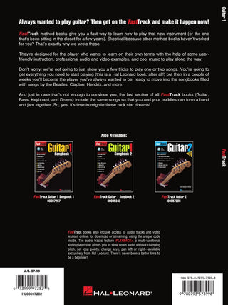 Méthode FastTrack Guitare - Livre 1