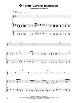 Recueil de Chansons FastTrack pour Guitare 1 - Niveau 2