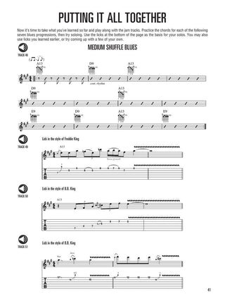 Méthode Hal Leonard Guitare - Guitare Blues