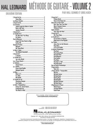Méthode de guitare Hal Leonard, Vol. 2