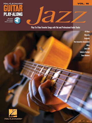 Jazz, Guitare Play-Along Vol. 16