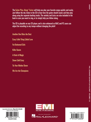Queen, Guitare Play-Along Vol. 112