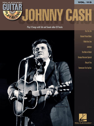 Johnny Cash, Guitare Play-Along Vol. 115