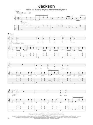 Johnny Cash, Guitare Play-Along Vol. 115