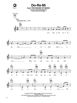 Chansons pour enfants, Ukulélé Play-Along Vol. 4