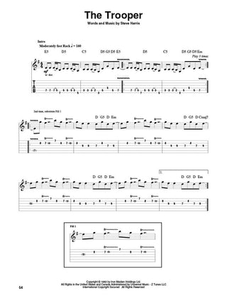 Iron Maiden, Guitar Play-Along Vol. 130