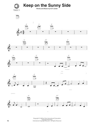 Bluegrass favoris, Ukulélé Play-Along Vol. 12