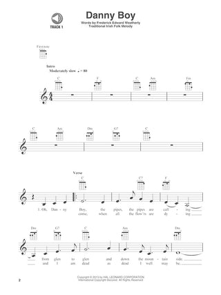Irish Songs, Ukulele Play-Along Vol. 18