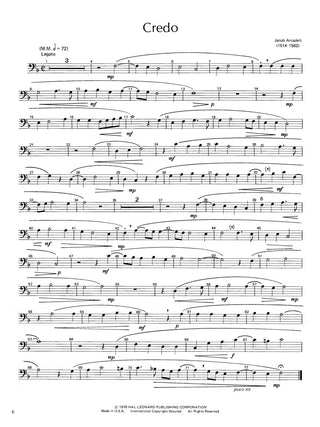 Master solos niveau intermédiaire, Trombone