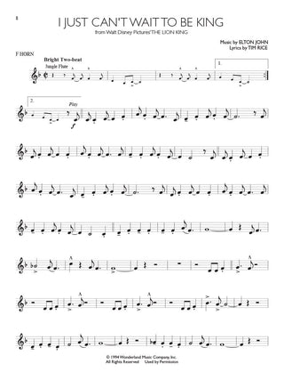 Solos Disney, Cor français